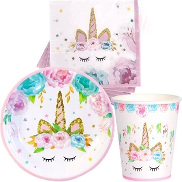 Баннер на день рождения ЕДИНОРОГ надпись С ДНЕМ РОЖДЕНИЯ 1-99 флаги ЕДИНОРОГ БОЛЬШОЙ