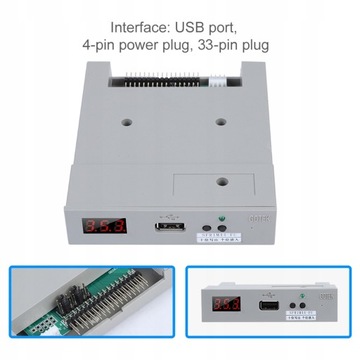 SFR1M2-FU Эмулятор USB-дискеты 3,5 дюйма, 1,44 МБ