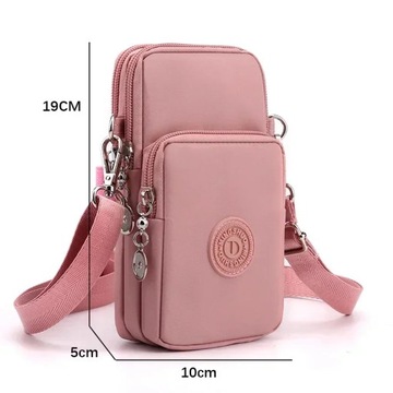 New Women Mobile Phone Bag Nylon Cell Phone Bag Co