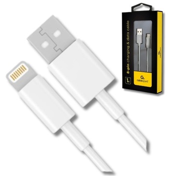 Kabel USB Iphone 1m SZYBKI KABEL DO ŁADOWANIA IPHONE KABEL USB LIGHTNING
