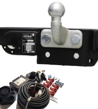 HAK HOLOWNICZY IVECO DAILY FURGON 2014- MODUŁ 13 PIN
