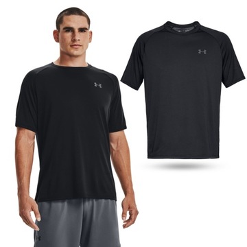 KOSZULKA MĘSKA UNDER ARMOUR SPORTOWA TERMOAKTYWNA T-SHIRT 1326413-001