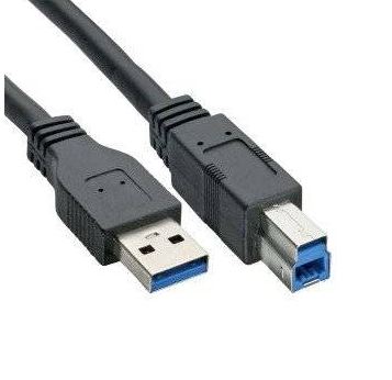 KABEL USB 3.0 DO DRUKARKI KRÓTKI 18 cm