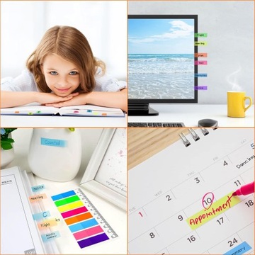 1280X SAMOPRZYLEPNE PASKI KARTECZKI STRONY NOTATKI STUDIA NAUKA Z LINIJKĄ