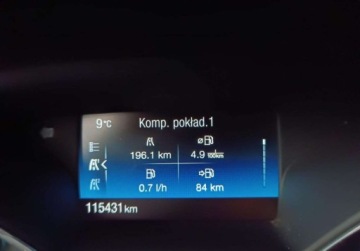 Ford Focus III Sedan Facelifting 1.5 TDCi 120KM 2018 Ford Focus 1.5 TDCI 120KM P.Zima SalonPL SerwisASO FV23 Gwarancja 1.5, zdjęcie 14