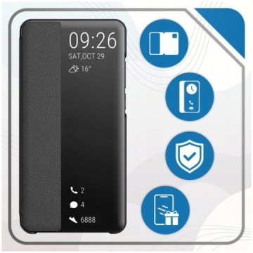 Etui do Xiaomi Poco F4 GT, SMART VIEW LEATHER
