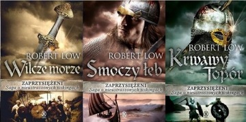 ZAPRZYSIĘŻENI / Robert Low / 3 TOMY