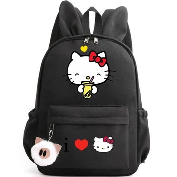 NOWE PLECAK SZKOLNY hello kitty A4 DUŻY WZORY wysoka jakość