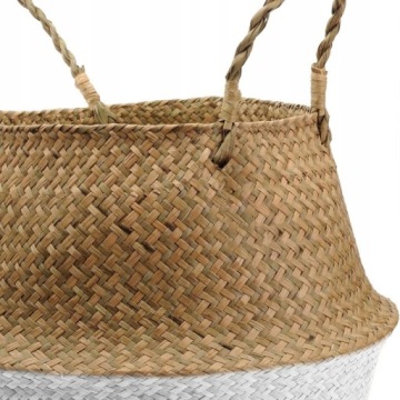 БОХО ЦВЕТОЧНЫЙ ПОКРЫТИЕ, ПЛЕТЕНАЯ КОРЗИНА-ОРГАНИЗАТОР