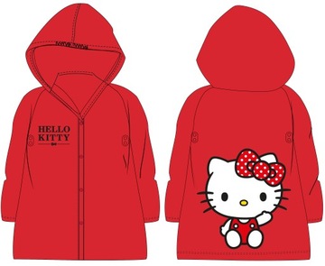PŁASZCZ PRZECIWDESZCZOWY HELLO KITTY 122/128 R26