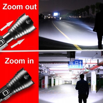 Светодиодный фонарик XHP360 18650 Аккумуляторный фонарик