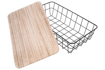 Корзина для фруктов и овощей, металлическая крышка.