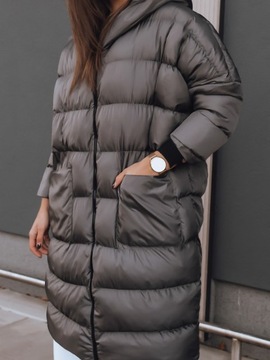 ЖЕНСКОЕ ЗИМНЕЕ ПАЛЬТО/КУРТКА С КАПЮШОНОМ UNI