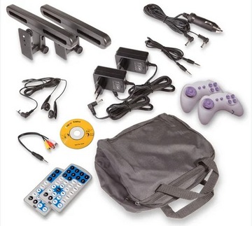 ИГРОВАЯ КОНСОЛЬ, АВТОМОБИЛЬНЫЙ DVD ДЛЯ ПОДГОЛОВНИКОВ 9 ДЮЙМОВ, 3x DVD, РАМКА США