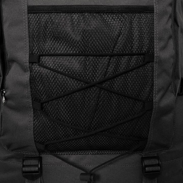 Plecak XXL w wojskowym stylu, 100 L, czarn