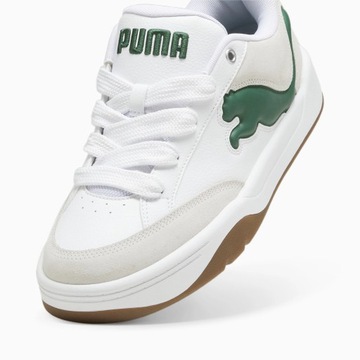 Buty męskie sneakersy sportowe Puma Park Lifestyle BIAŁE 43 WYGODNE SKÓRA
