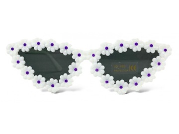 детские солнцезащитные очки + УФ-фильтр FLOWERS dg - oku750779
