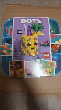 LEGO Dots 41906 Подставка для ручек с ананасом