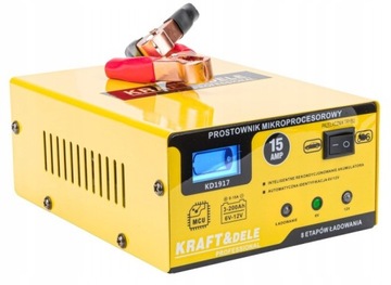 МИКРОПРОЦЕССОРНЫЙ АВТОМОБИЛЬНЫЙ ВЫПРЯМИТЕЛЬ ДЛЯ АККУМУЛЯТОРОВ НА 10 АМПЕР