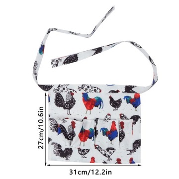 Фартук для сбора яиц с несколькими карманами для сбора