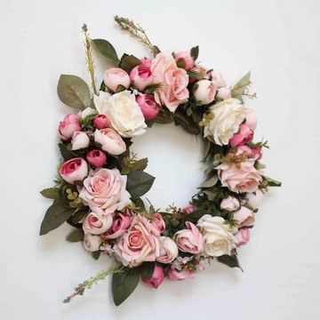 Винтажная весенняя гирлянда, висячая роза, свадебный венок, красная роза C