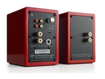 AudioEngine A2+ BT красные беспроводные колонки