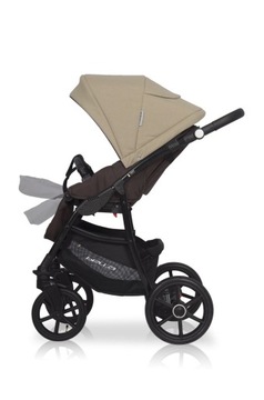 BELLA Riko Basic 2в1 детская коляска НАДУВНЫЕ КОЛЕСА НАБОР ТЕПЛОЙ СУМКИ