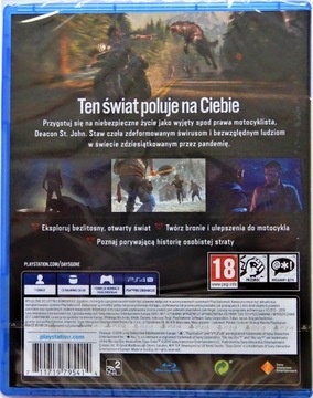 Days Gone для PS4, полная версия, PL