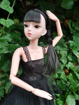 ПОДВИЖНАЯ КОЛЛЕКЦИОННАЯ КУКЛА АДДАМС СРЕДА 60 см доставка из Польши