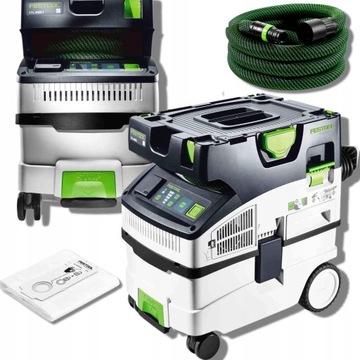 Odkurzacz mobilny przemysłowy Festool CTL MIDI I 1200 W Bluetooth MOCNY