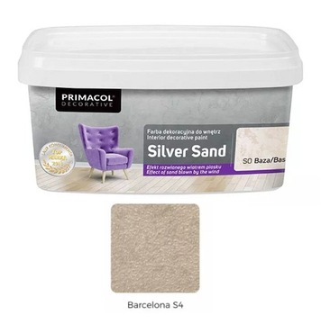Primacol SILVER SAND farba dekora barcelona S4 1 l