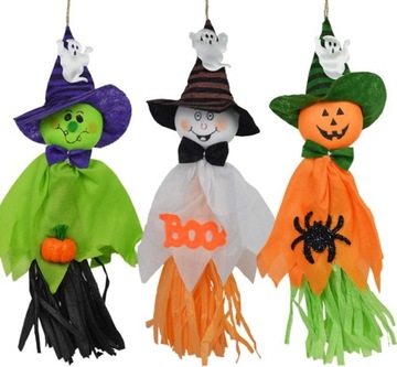 WISZĄCA DEKORACJA NA HALLOWEEN STRACHY NA WRÓBLE