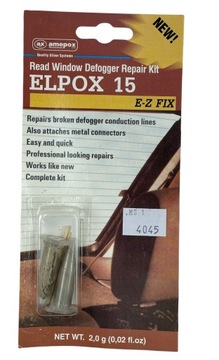 KLEJ PRZEWODZĄCY ELPOX 15 2g. OGRZEWANIE SZYB SAMO