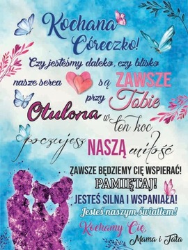 KOC DLA CÓRKI OD MAMY I TATY,RODZICÓW