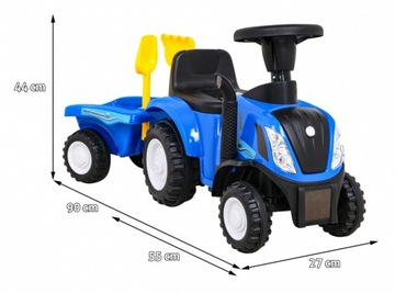 NEW HOLLAND Седельный тягач с прицепом, синий
