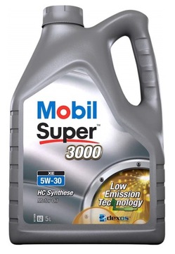 Olej silnikowy Mobil Super 3000 XE 5W-30 5W30 5L Dexos2 VW 505.01 MB 229.51