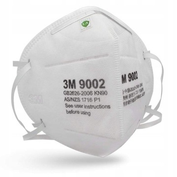 3М ПРОТИВОПЫЛЕВАЯ МАСКА 9002 P1 1 шт.