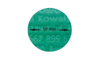 PIECZĄTKA GUMKA OKRĄGŁA DO PIECZĄTKI GUMKI 5 CM