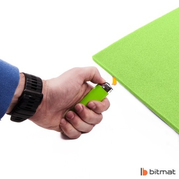 Акустическая пена Звукоизоляционный коврик-пирамида 1м²