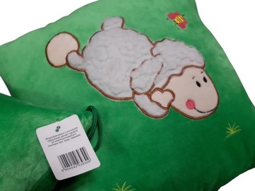 Талисман подушка плюшево с овечьей 35 х 35 см