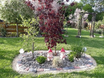 Украшение из гипса Садовый гномик Подарок Подарок