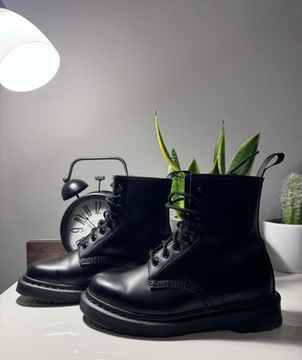 Dr Martens 1460. Glany Mono Black Smooth 14353001 r. 38 Nowe.