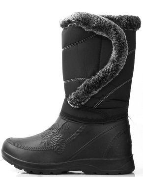 6199 ЧЕРНЫЕ ИЗОЛИРОВАННЫЕ СНЕЖНЫЕ БОТИНКИ 40