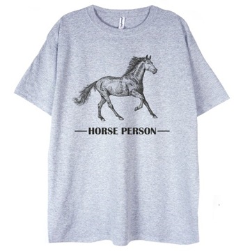 T-shirt Horse Person koszulka 134 140 z koniem