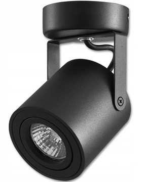 Oprawa sufitowa LED Spot Kinkiet ABI 80mm czarna
