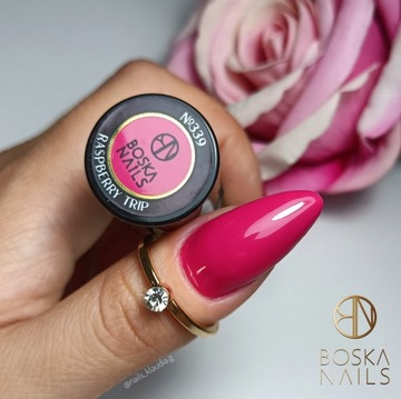 УФ-СВЕТОДИОДНЫЙ ГИБРИДНЫЙ ЛАК МАЛИНОВЫЙ TRIP 339 МАЛИНА