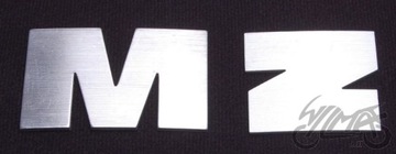 LITERA ZBIORNIKA PALIWA MZ SREBRNA KPL