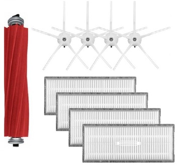 ZESTAW SZCZOTKI FILTRY MOPY DO ROBOROCK S7,S7 MAXV