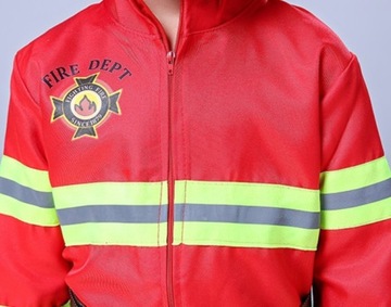 НАРЯД КОСТЮМ ПОЖАРНЫЙ УНИФОРМА ШЛЕМ ОГНЕТУШИТЕЛЬ КОМПАС ДОРОЖКА 104/110