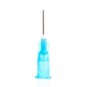 IGŁA NEEDLE DOZOWNICZA DO TOPNIKÓW FLUX KLEJ 23G 0,34MM KOŃCÓWKA STRZYKAWKA
